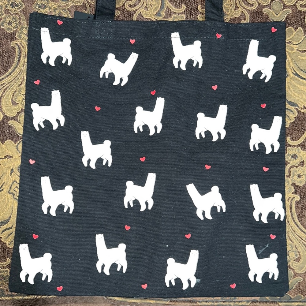 Llama tote bag